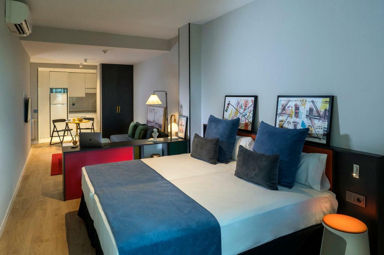 The Oliver Apartamentos Pozuelo de Alarcon Ruang foto